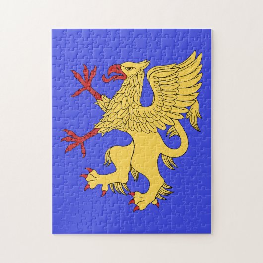 Griffin Rampant of Legpuzzel (Verticaal)