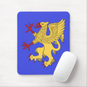 Griffin Rampant of Muismat (Met muis)