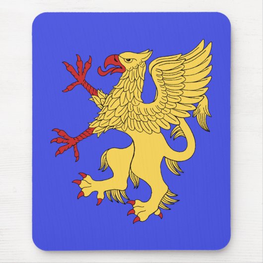 Griffin Rampant of Muismat (Voorkant)