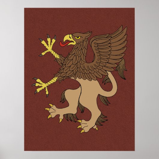 Griffin Rampant Poster (Voorkant)