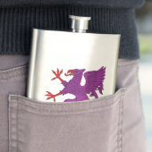 Griffin Rampant Purpure Flacon (Voorbeeld)