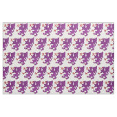 Griffin Rampant Purpure Stof (Fat Quarter)