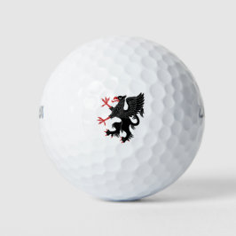 Griffin Rampant Sable Golfballen