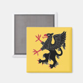 Griffin Rampant Sable Magneet (Voorkant / Achterkant)