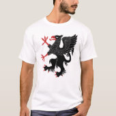 Griffin Rampant Sable T-shirt (Voorkant)