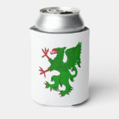 Griffin Rampant Vert Blikjeskoeler (Blikje Achterkant)