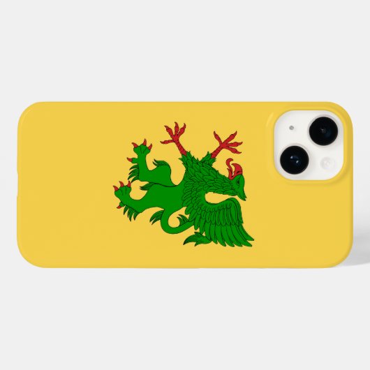 Griffin Rampant Vert Case-Mate iPhone Case (Achterkant (horizontaal))