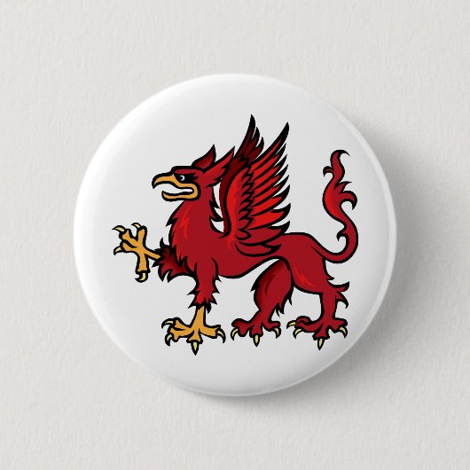 Griffin Ronde Button 5,7 Cm (Voorkant)