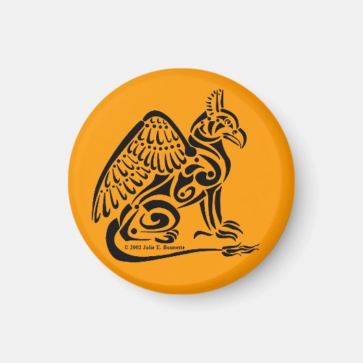 Griffin ronde magneet (Voorkant)