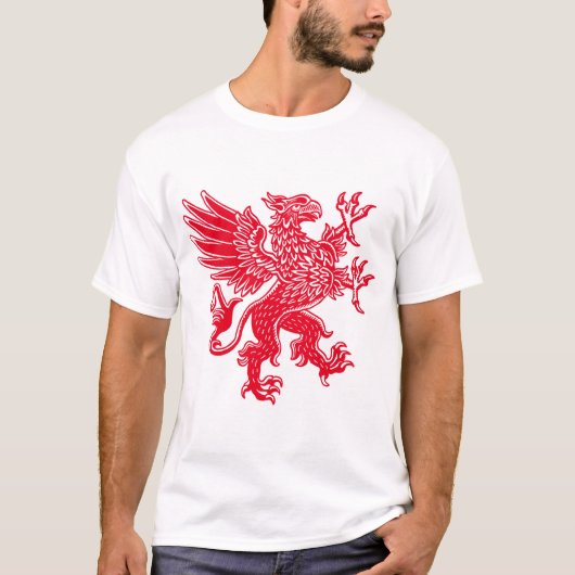 Griffin - Rood T-shirt (Voorkant)