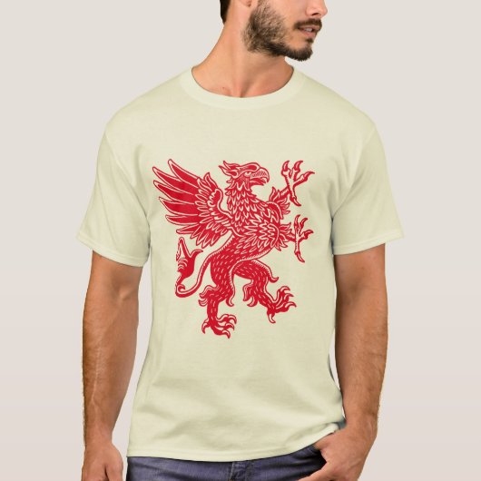 Griffin - Rood T-shirt (Voorkant)