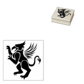 Griffin Rubberstempel (Gestempeld)