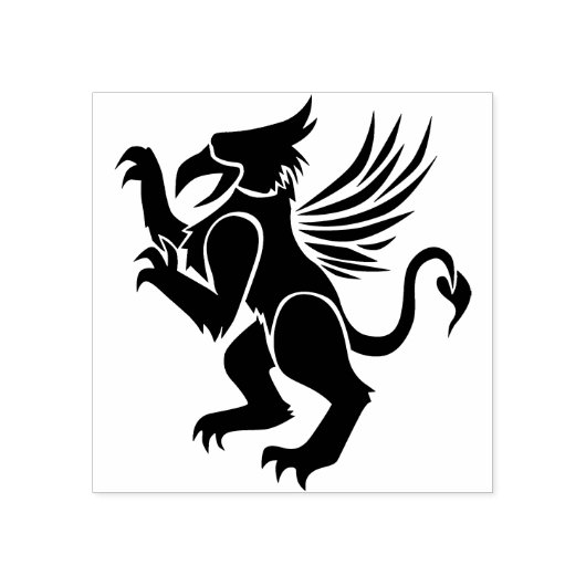 Griffin Rubberstempel (Afrduk)