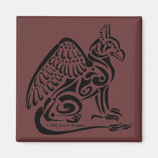 Griffin Square Magnet (Voorkant)