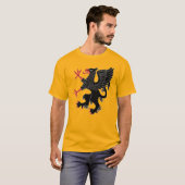 Griffin Staande Sabel T-shirt (Voorkant volledig)