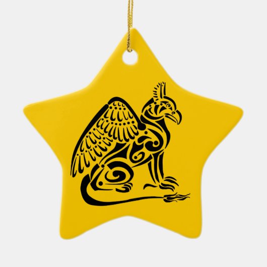 Griffin Star Ornament (Voorkant)