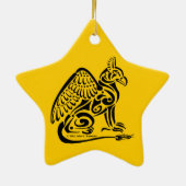 Griffin Star Ornament (Achterkant)