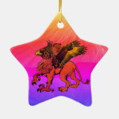 Griffin Star Ornament #1 (Achterkant)