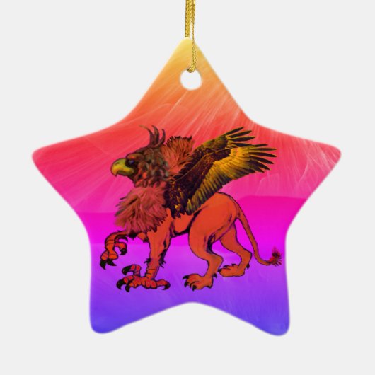 Griffin Star Ornament #1 (Achterkant)