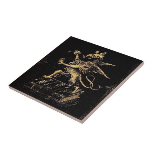 Griffin Tegeltje (Zijkant)