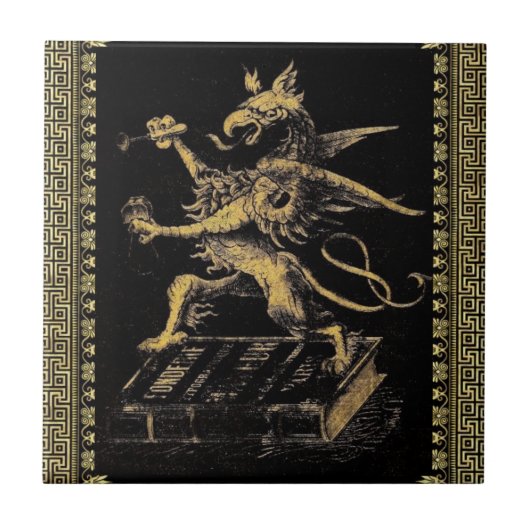 Griffin Tile Tegeltje (Voorkant)