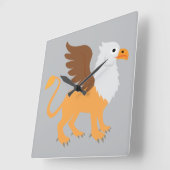 Griffin Vierkante Klok (Hoek)