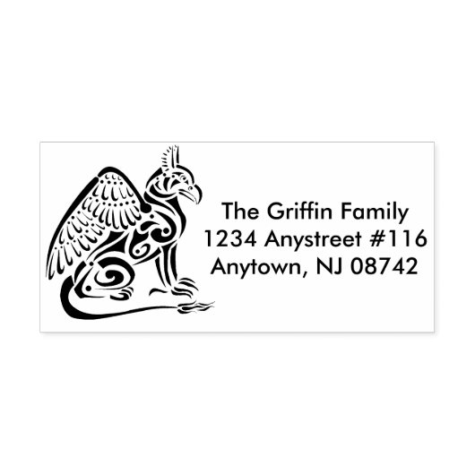 Griffin Zelfinktende Stempel (Design)