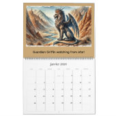 Griffins, Dragons, & Desolate landscapes Kalender (Jan 2026)
