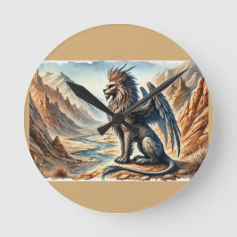 Griffins, Dragons, & Desolate landscapes Ronde Klok