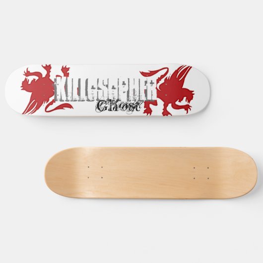 Griffin's Ghost Killosopher Skateboard Deck (Horizontaal)
