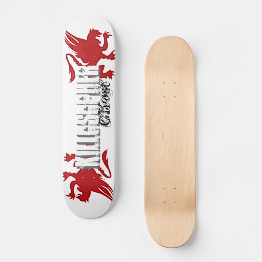 Griffin's Ghost Killosopher Skateboard Deck (Voorkant)