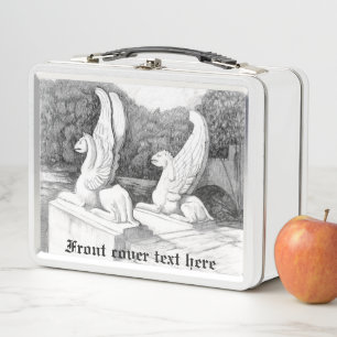 Griffins sculptuur monochrome potlood Art