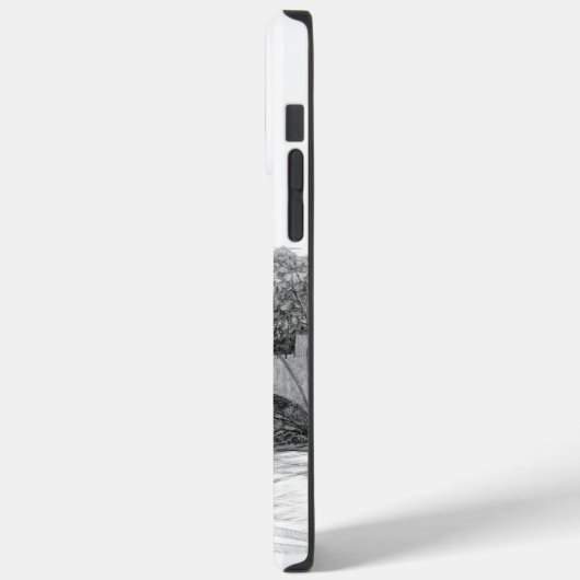 Griffins sculptuur monochroom Case-Mate iPhone case (Achterkant / Links)