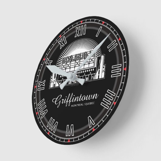 Griffintown Bonjour Ronde Klok (Hoek)