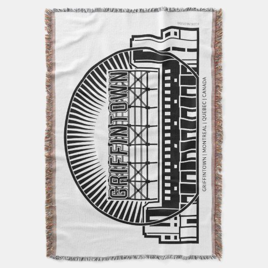 Griffintown Landmark Deken (Voorkant Verticaal)