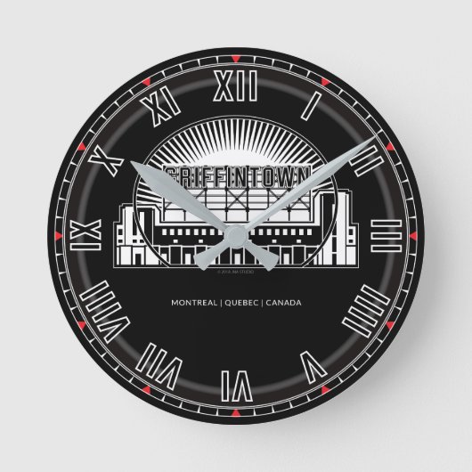 Griffintown Landmark Ronde Klok (Voorkant)