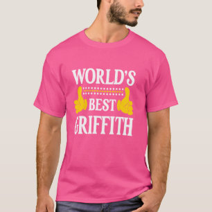Griffith Achternaam Team Familie Achternaam World' T-shirt