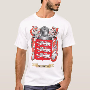Griffith Coat of Arms (familiekust) T-shirt