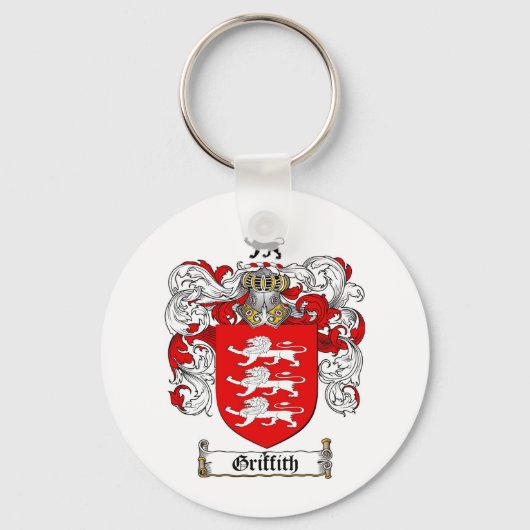 GRIFFITH FAMILIE CREST - GRIFFITH COAT VAN WAPENS SLEUTELHANGER (Voorkant)