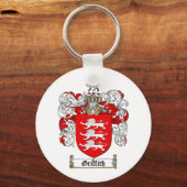 GRIFFITH FAMILIE CREST - GRIFFITH COAT VAN WAPENS SLEUTELHANGER (Voorkant)