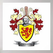 Griffith Family Crest Coat. Poster (Voorkant)