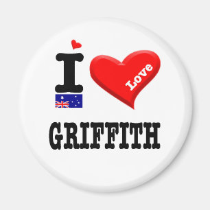 GRIFFITH - I Love Magneet