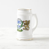 Griffith Irish Shield Beer Stein Bierpul (Voorkant rechts)