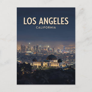 Griffith-observatorium Los Angeles Californië Briefkaart