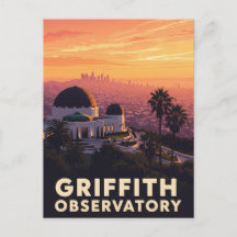  Griffith Observatorium Los Angeles zonsondergang