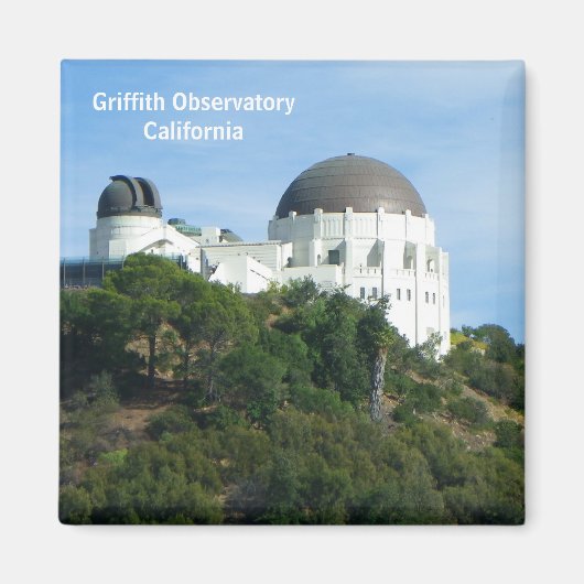 Griffith Observatorium Magneet! Magneet (Voorkant)
