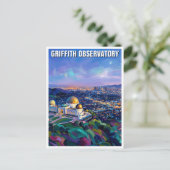 Griffith Observatory Briefkaart (Staand voorkant)