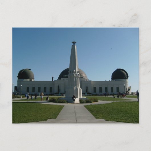 Griffith Observatory Briefkaart (Voorkant)