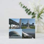 Griffith Observatory Collage Briefkaart (Staand voorkant)