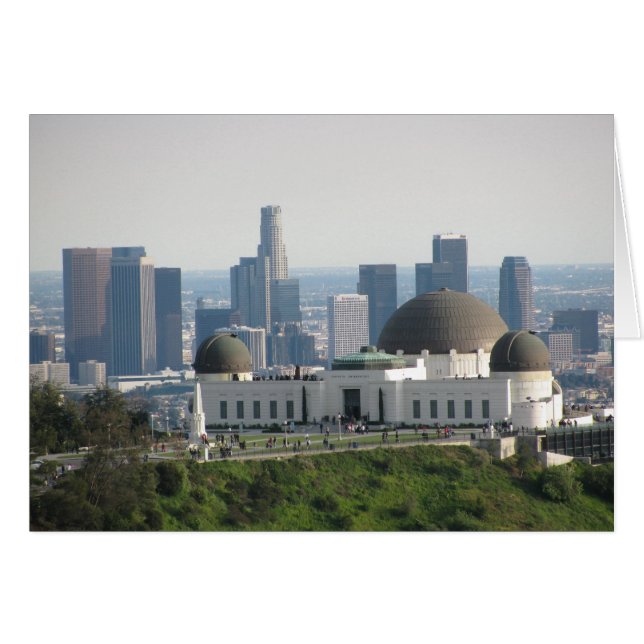 Griffith Observatory en Downtown Los Angeles (Voorkant Horizontaal)
